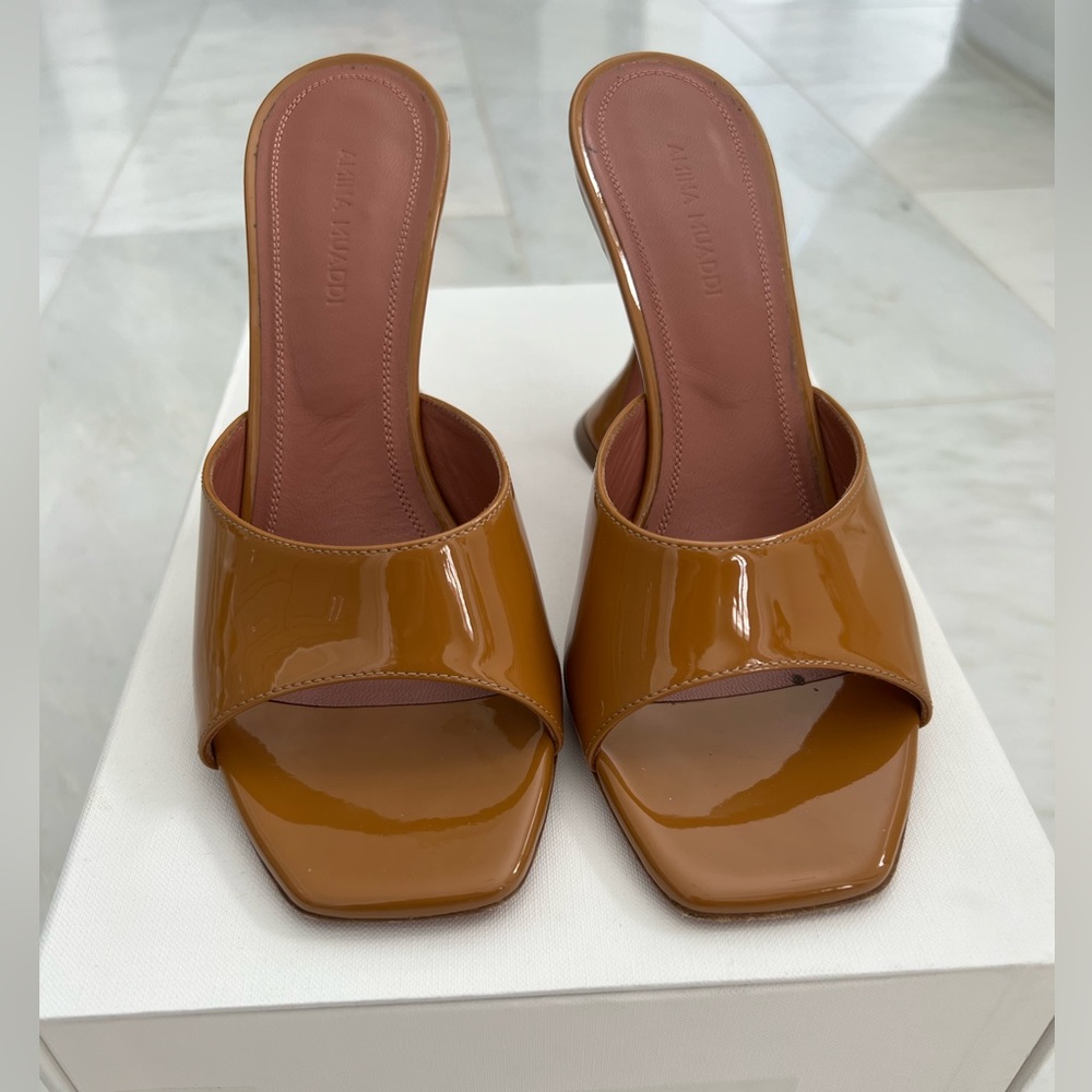 Amina Muaddi Lupita 95mm mules